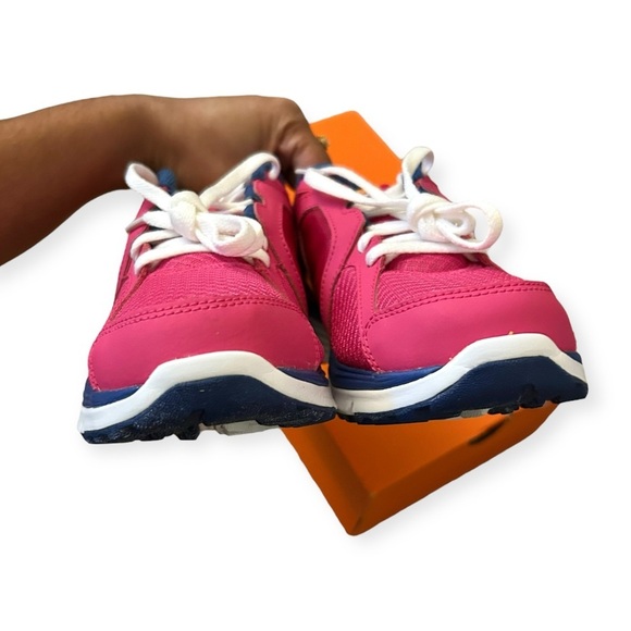 Nike Dual Fusion Run Sneakers 6Y/8W Athletic Pink Running Shoes - Picture 5 of 8